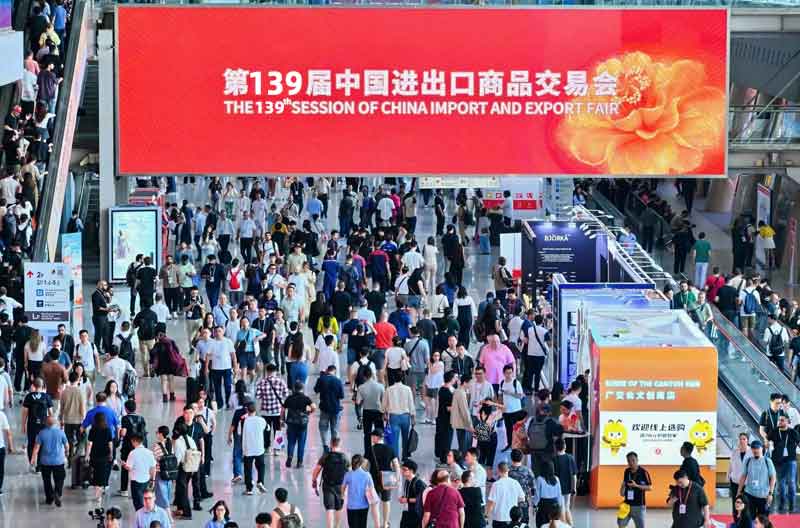 On location at the 139th Canton Fair