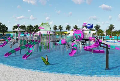 New product recommendation - tadpole theme parent-child water park
