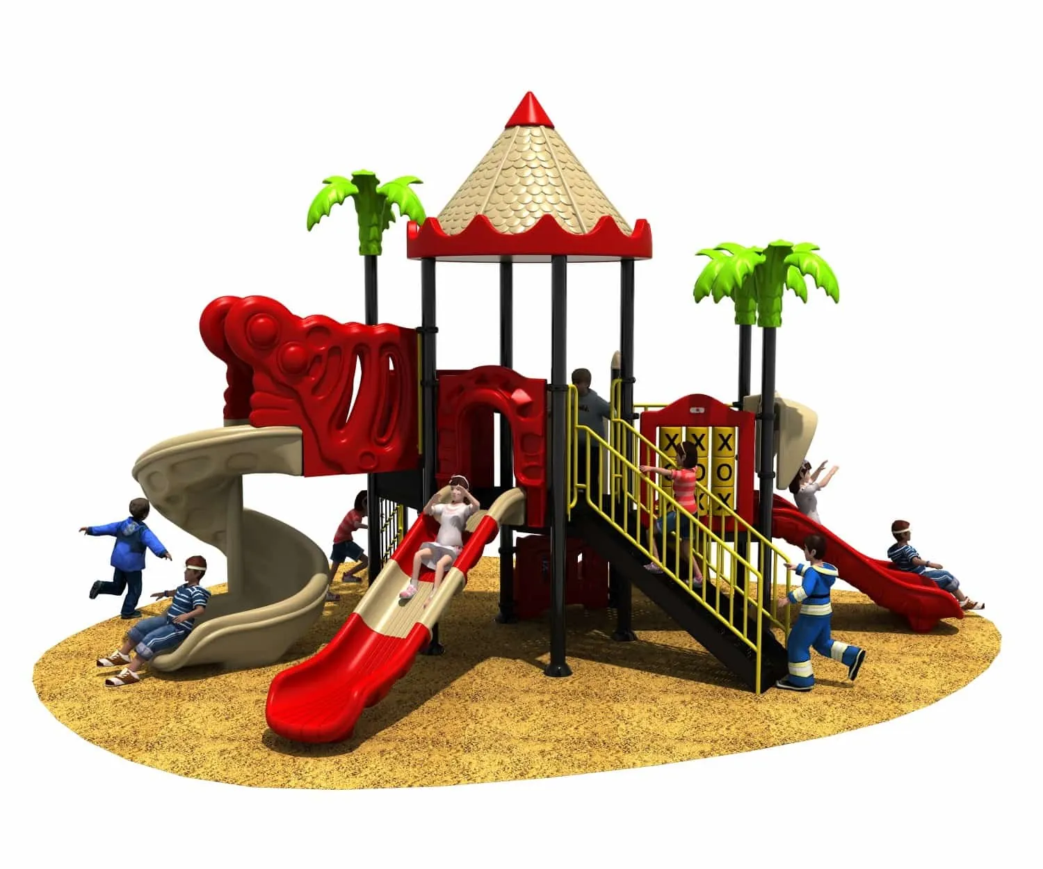 Nature HD-HZR005 - Children's Slide Slide Combination