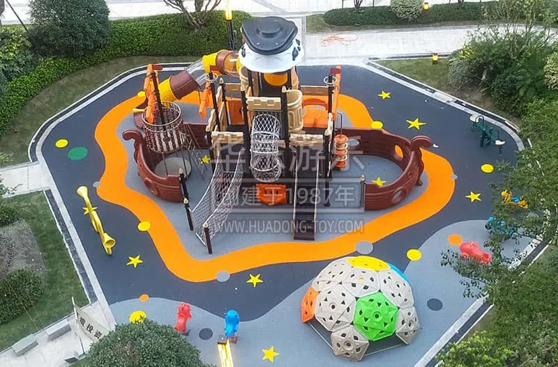 HUADONG Amusement Pirate Ship Real Estate Community Case