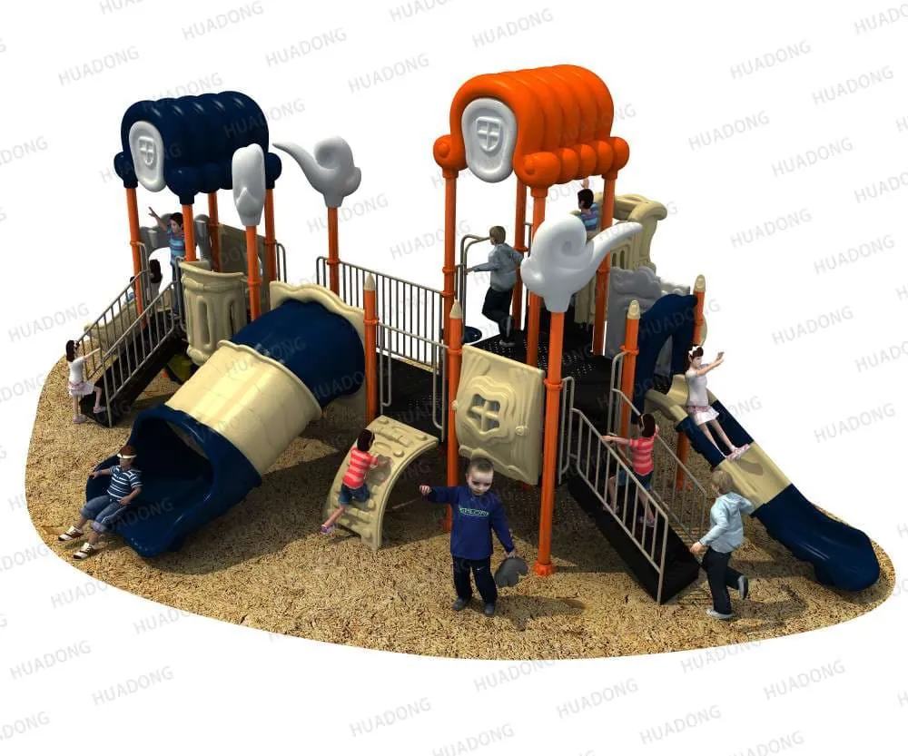 Auspicious Cloud Inverted House HD-HMH012-Children's Slide Slide Combination