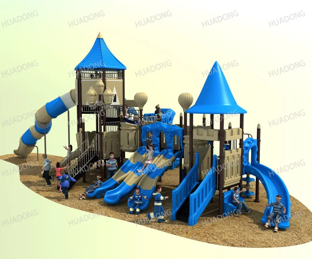 European-Korean Castle HD-HOH013 - Children's Slide Slide Combination
