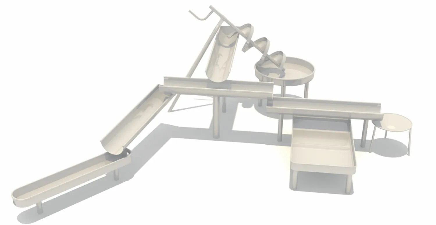HD-MSS016-Archimedes' Water Screw