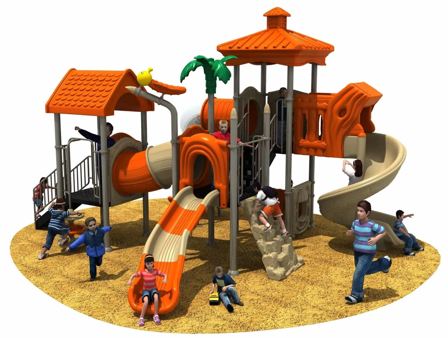 Nature HD-HZR008 - Children's Slide Slide Combination