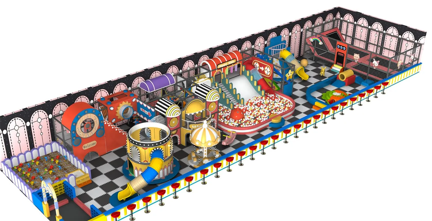 Tech World Series Indoor Naughty Castle Playground HD-TTB134