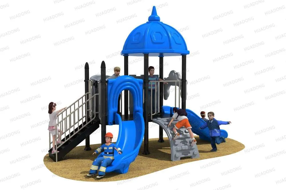 European-Korean Castle HD-HOH010 - Children's Slide Slide Combination