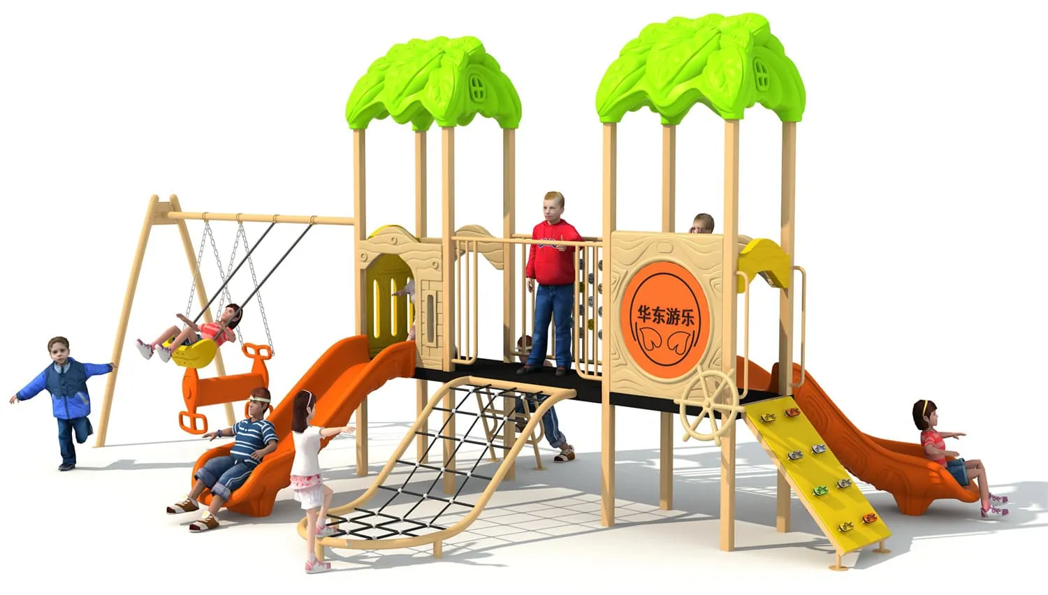 Garden Series HD-LHY042 - Children‘s Slide Slide Combination