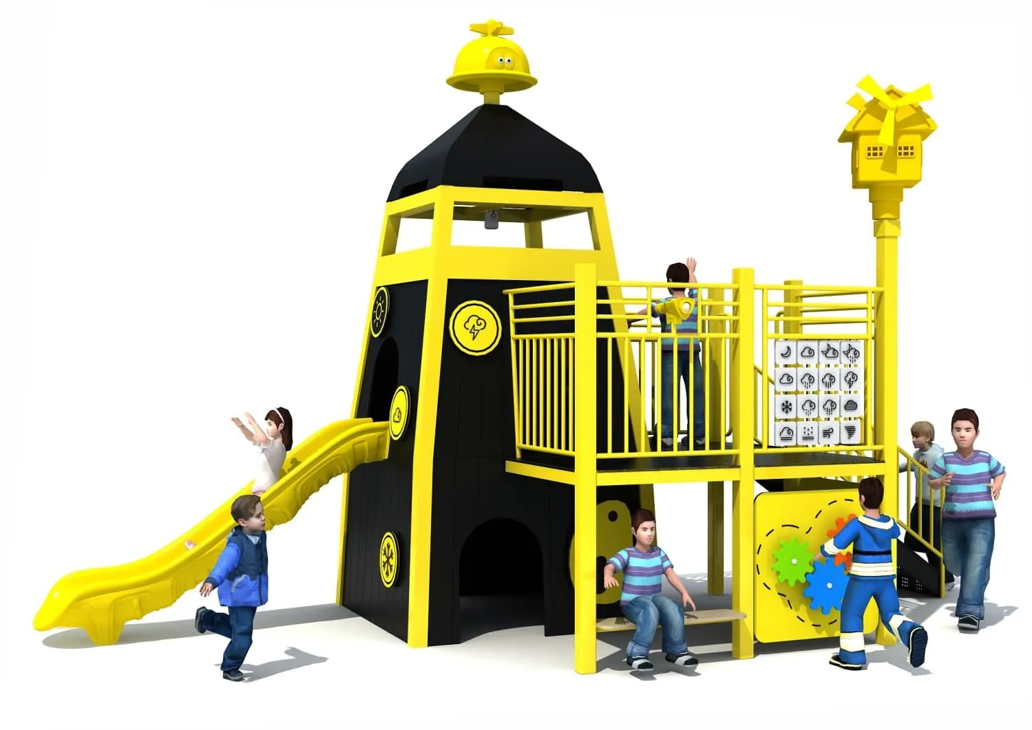 East China Amusement Wooden Castle Theme Children's Playground HD-MLY014