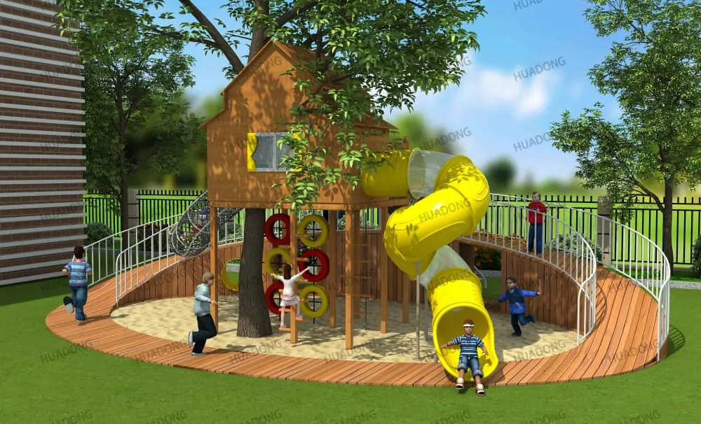 Non-standard Custom Wooden Magical House HD-MMF016