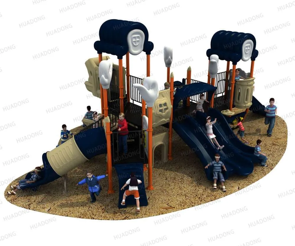 Auspicious Cloud Inverted House HD-HMH003-Children's Slide Slide Combination