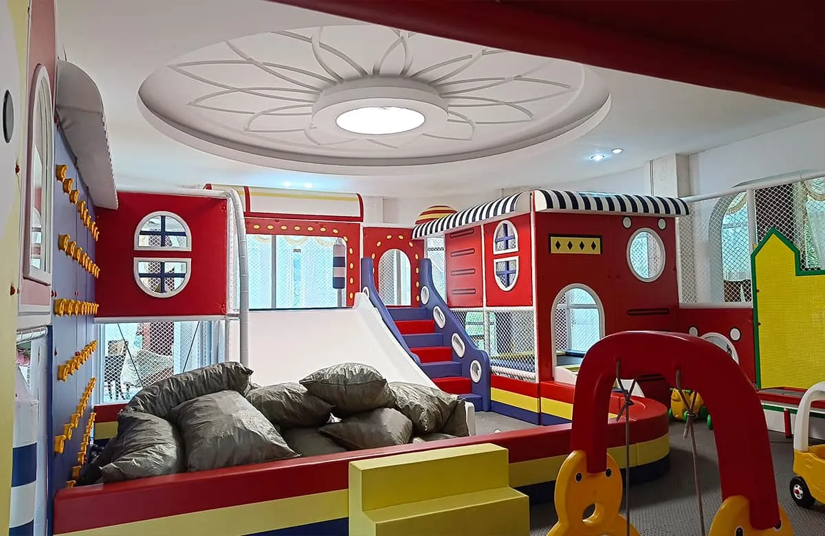 Indoor Children's Naughty Castle Playground Project