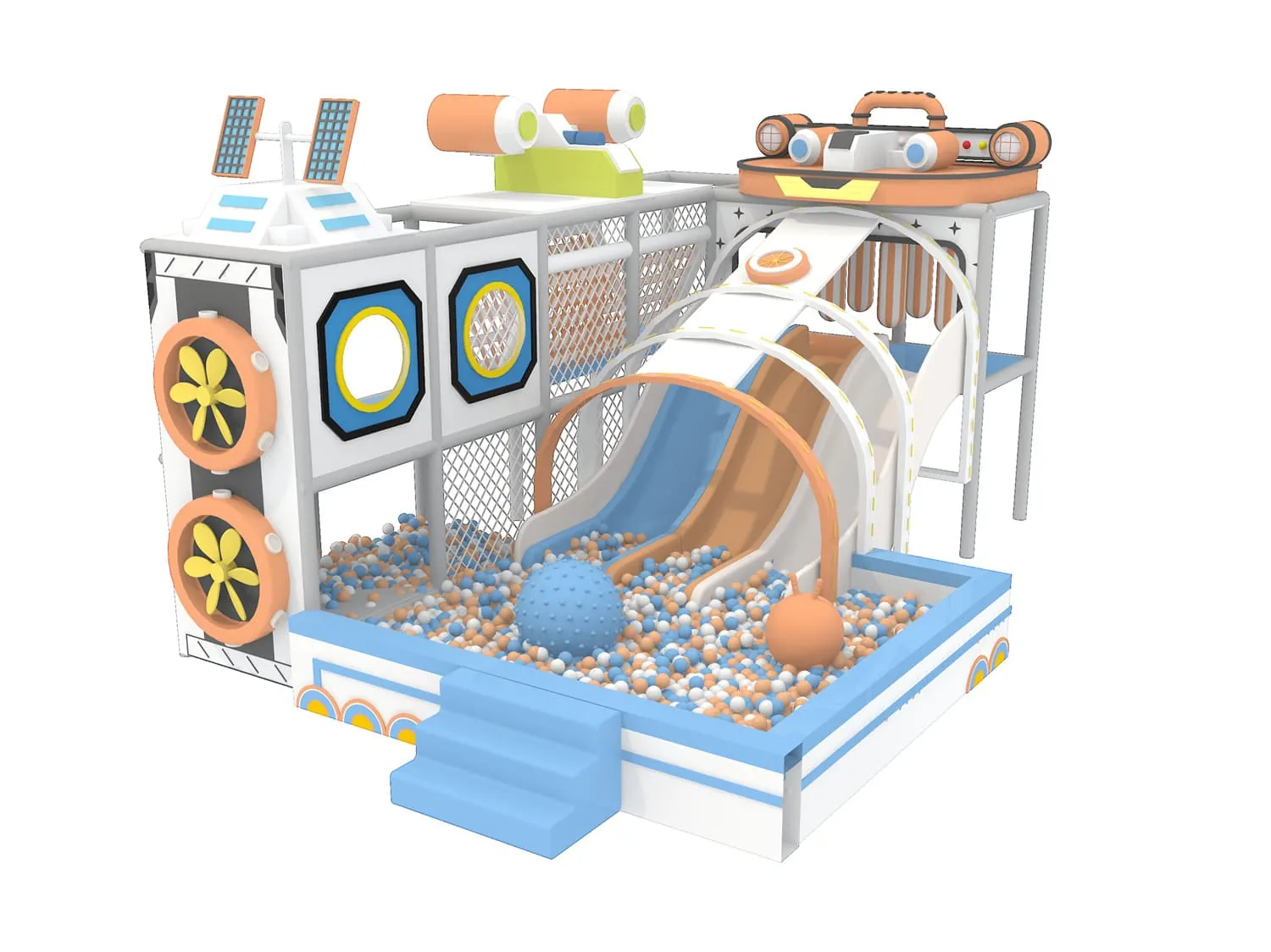 Tech World Series Indoor Naughty Castle Playground HD-TTB139