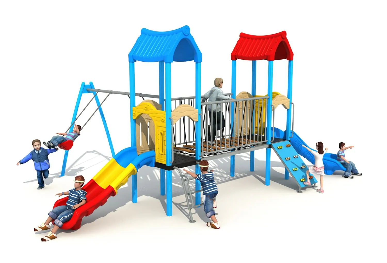 Garden Series HD-LHY033 - Children‘s Slide Slide Combination