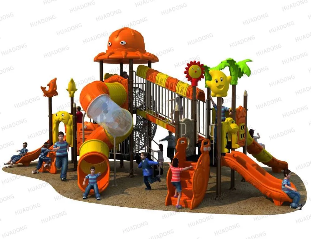 Animal Paradise HD-HDW019-Children's Slide Slide Combination
