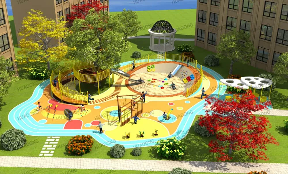HUADONG Community Children's Playground Equipment HD-DSQ005