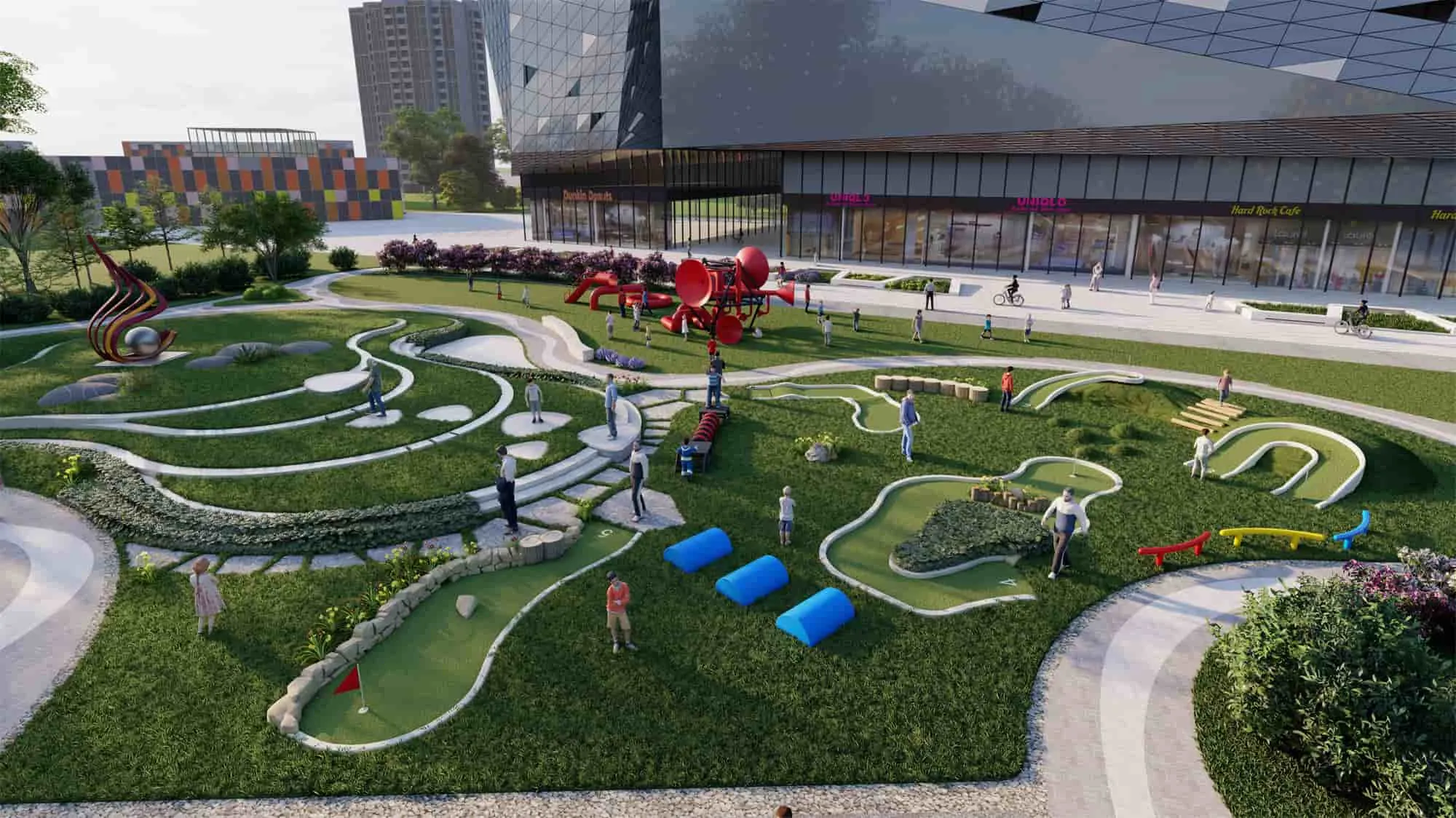 HUADONG Mini Golf Course HD-GEF002