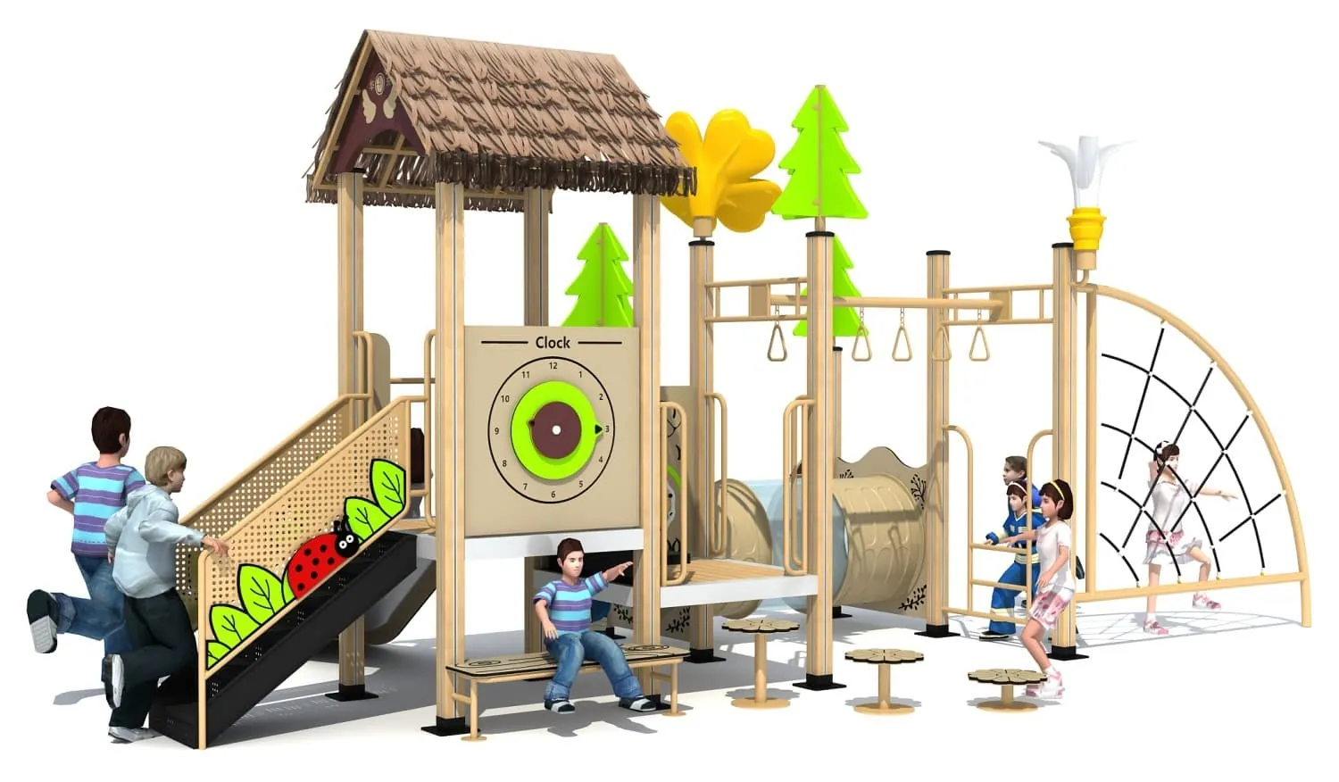 Fantasy in Vibrant Hues Series Combination Slide HD-LSM002