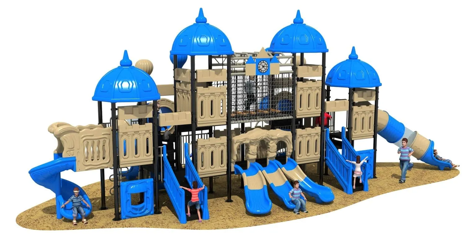 European-Korean Castle HD-HOH017 - Children's Slide Slide Combination
