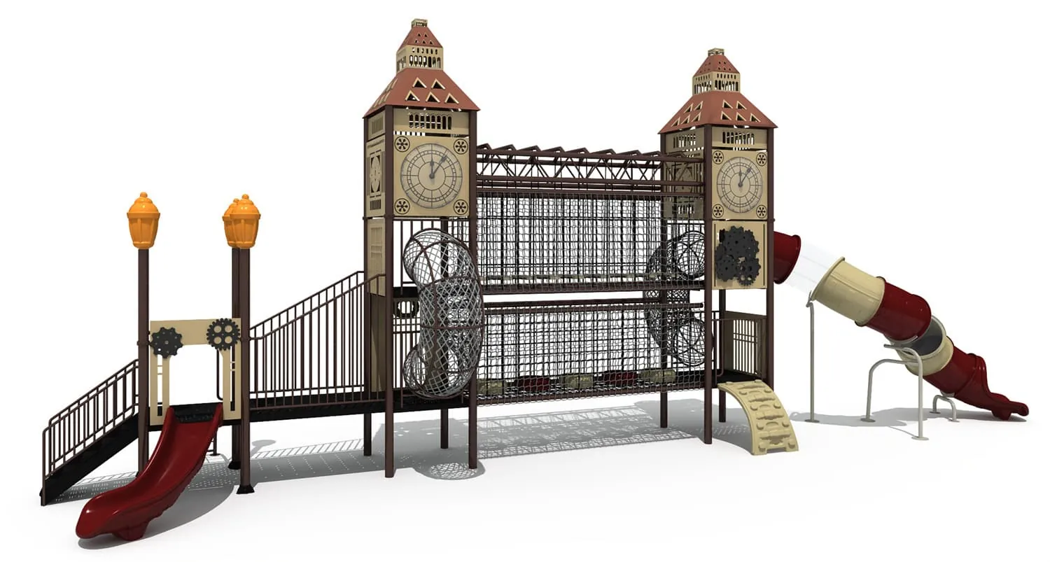 Customized Theme Park Clock Tower Slide HD-DZT123