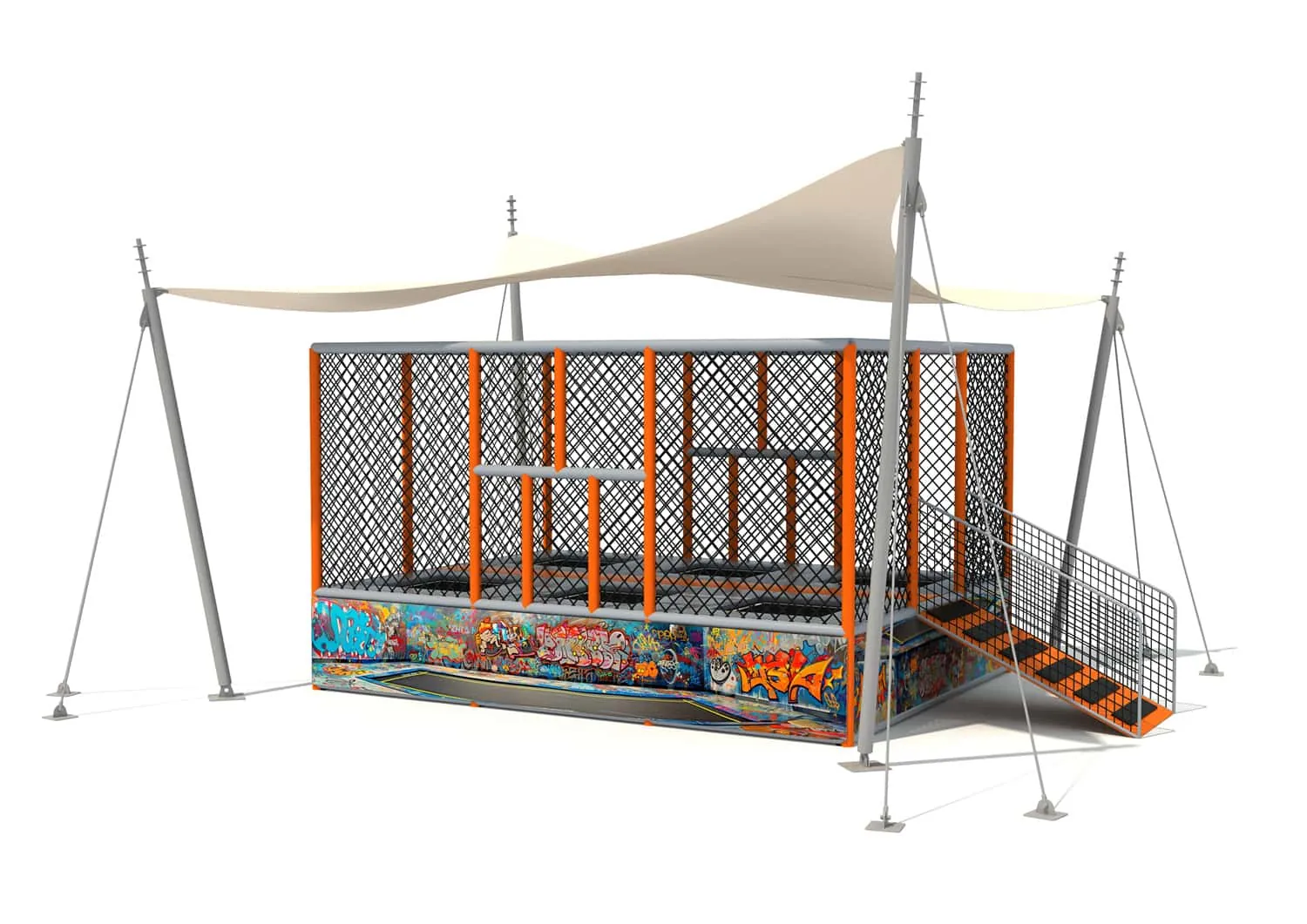 Comprehensive Combination Trampoline Playground HD-SBC046