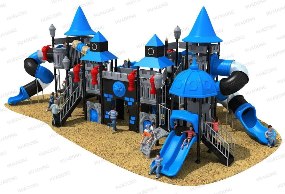 European-Korean Castle HD-HOH001 - Children's Slide Slide Combination