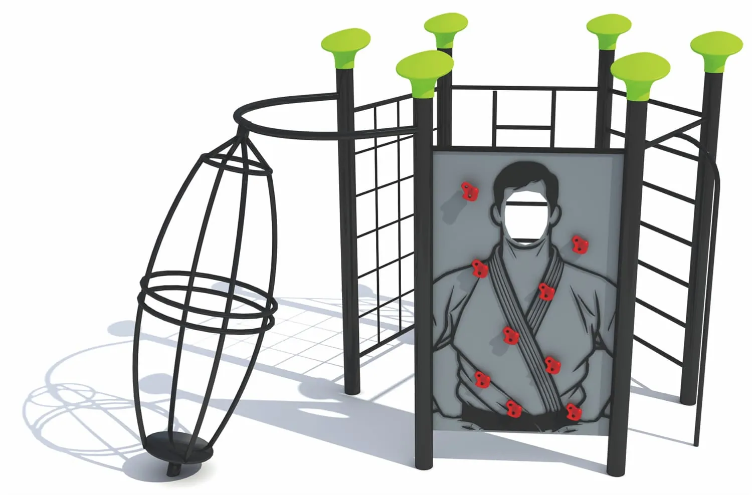 Kung Fu - Climbing Fitness Training Equipment HD-STN008