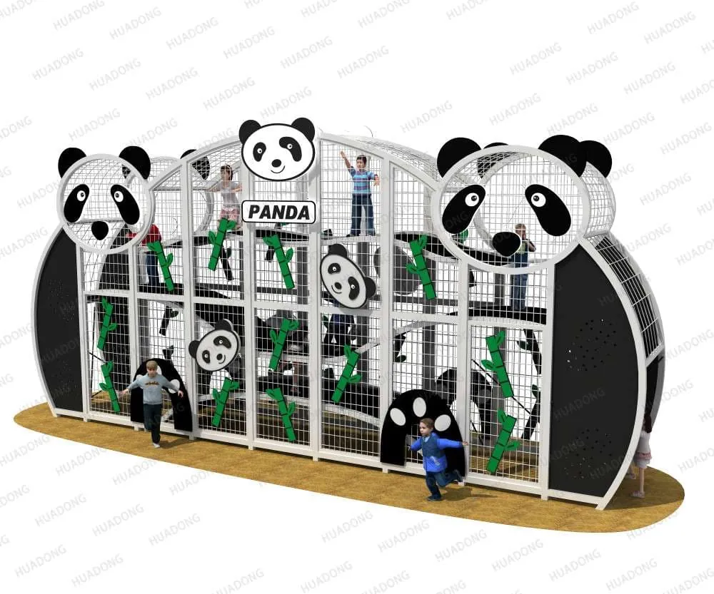 Giant Panda Theme Park HD-QXM014 - Children's Slide Slide Combination