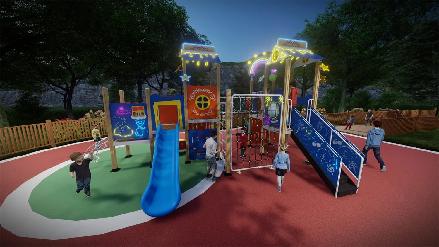 HUADONG Fantasy in Vibrant Hues Series HD-LSM013