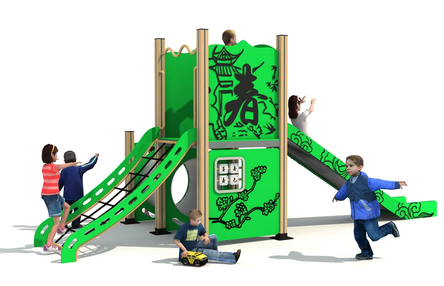 PE Board Series Outdoor Slide HD-LPE066