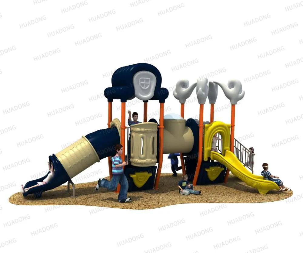 Auspicious Cloud Inverted House HD-HMH010-Children's Slide Slide Combination