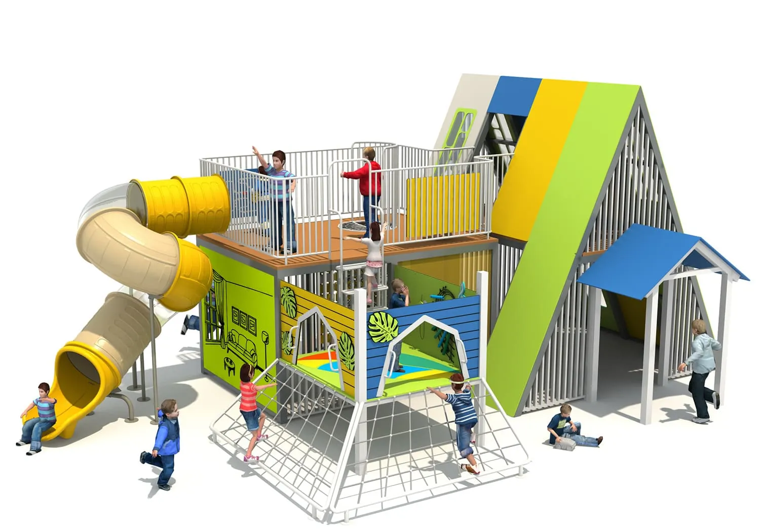 PE Board Series Outdoor Slide HD-LPE071