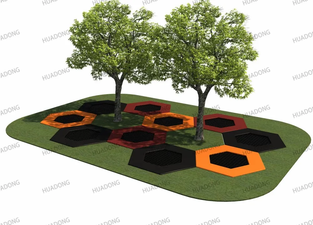 Personalized Non-Standard Custom Theme Ground Trampoline HD-DZT013