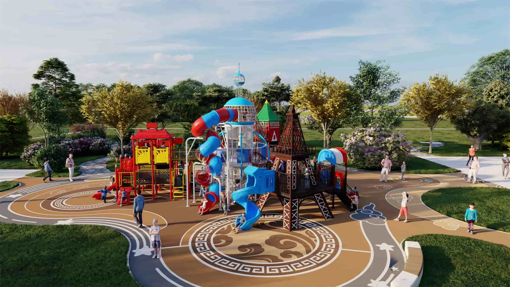 Transnational Dream HD-HKG020-Children‘s Slide Slide Combination