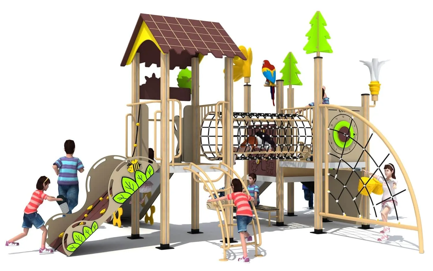 Fantasy in Vibrant Hues Series Combination Slide HD-LSM003