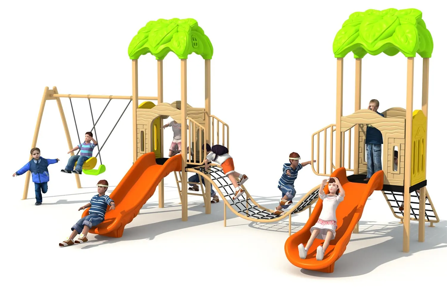 Garden Series HD-LHY040 - Children‘s Slide Slide Combination