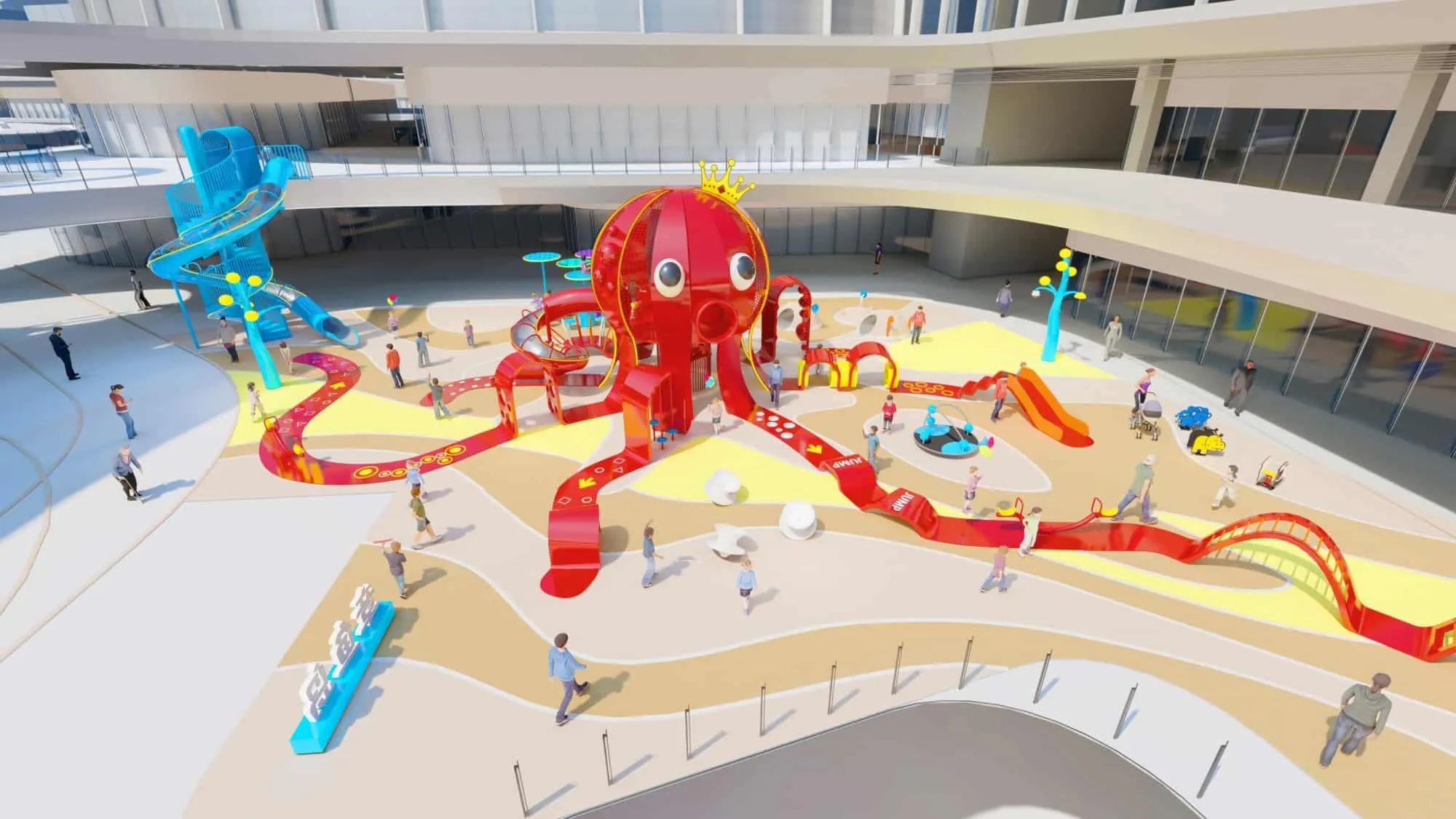 Octopus Paradise Theme Park HD-DZT094