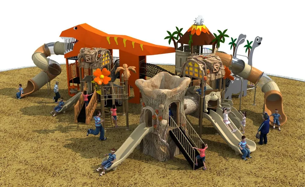 Ancient Tribe Children's Slide Slide Combination HD-HYL017