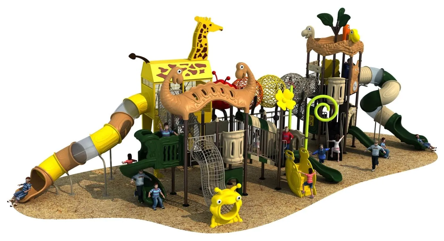 Animal World Outdoor Slide HD-HDS015