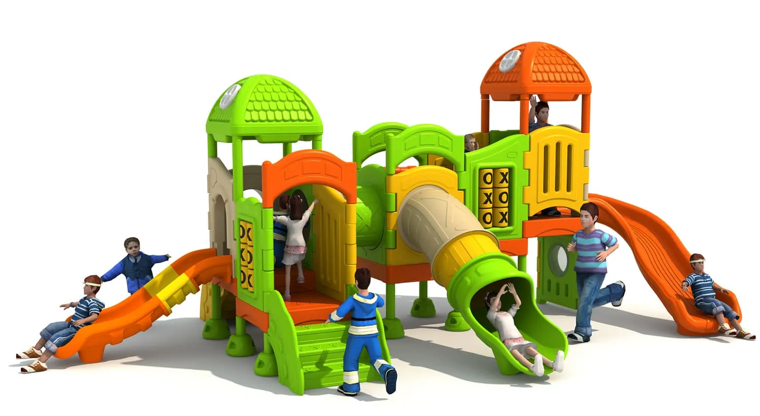 Large All-Plastic HD-LSL027 Children‘s Slide Slide Combination