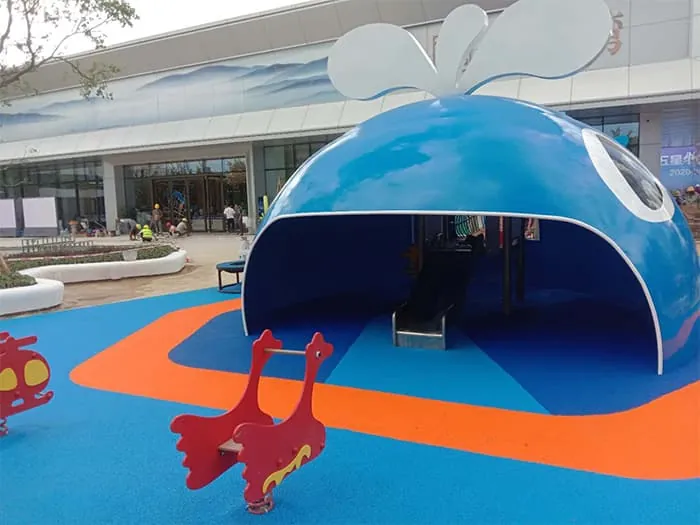 The Whale Project at Country Garden in Hezhou, Guangxi is completed