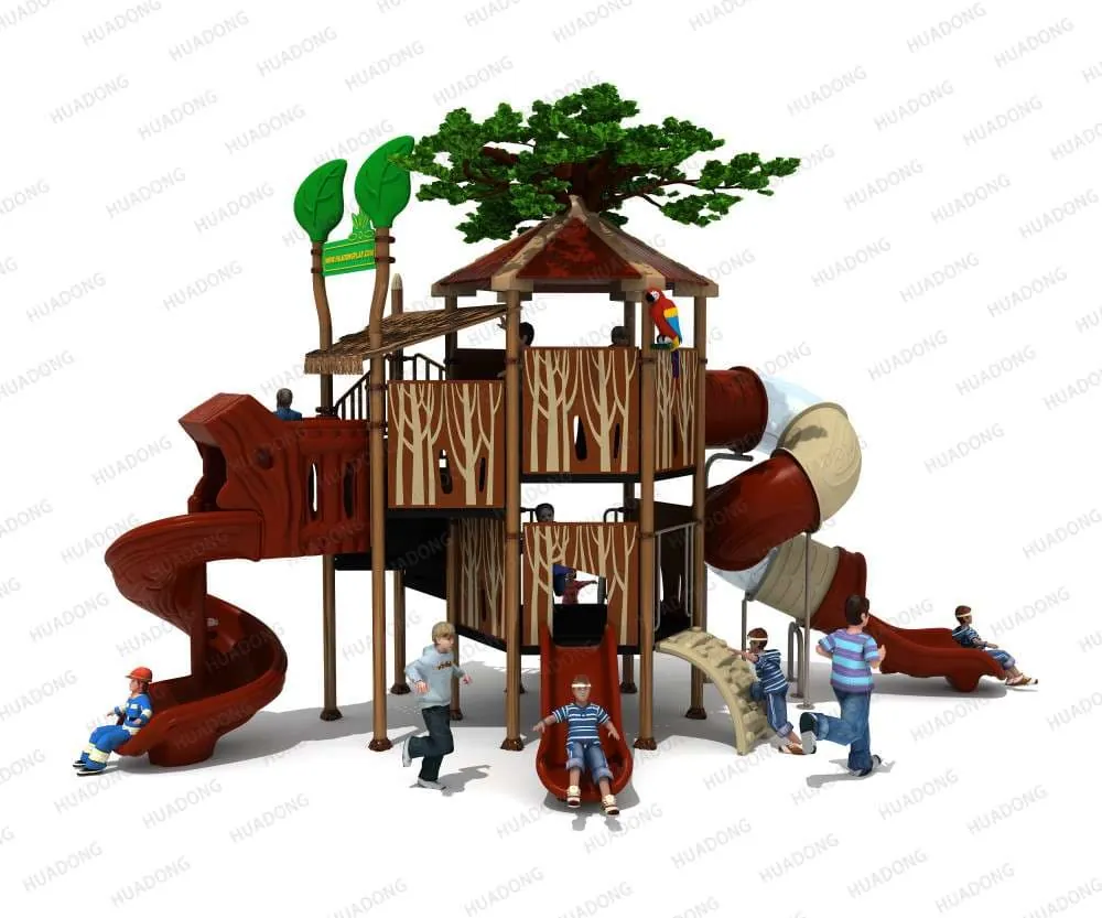 Environmental PE Board HD-LPE026 - Children's Slide Slide Combination