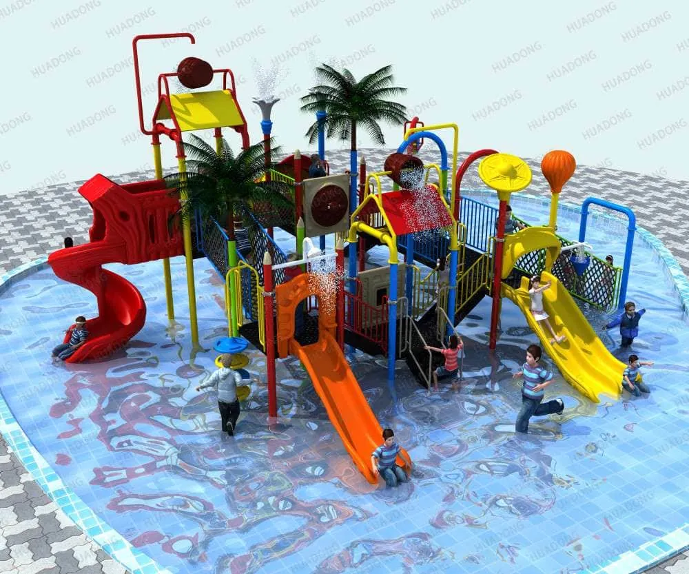 Water Park HD-LSH015-Children's Slide Slide Combination