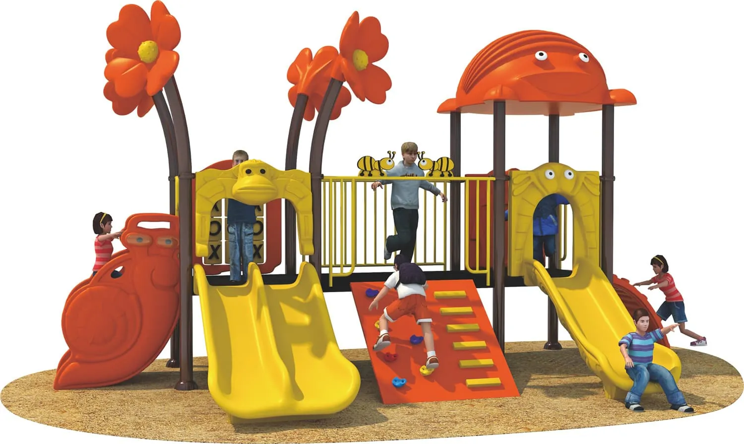 Animal Paradise HD-HDW028 - Children‘s Slide Slide Combination