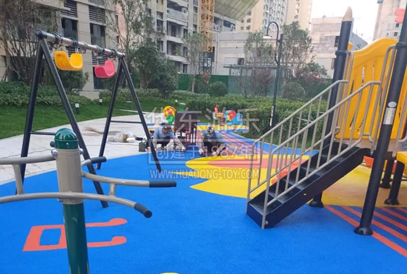 HUADONG Amusement Animal Park Slide Set