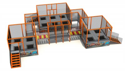 Comprehensive Combination Trampoline Playhouse HD-SBC045