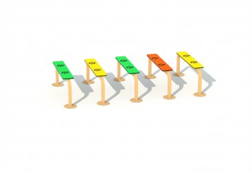 Medium-sized pet agility training jump low platform HD-HCW019