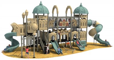  European-Korean Castle HD-HOH021 - Children‘s Slide Slide Combination