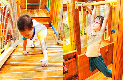 Kindergarten wooden non-standard case