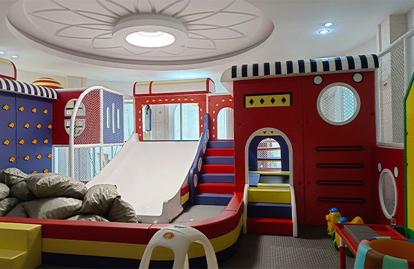 Indoor Children's Naughty Castle Playground Project
