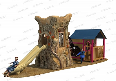 Ancient tribe HD-HYL009-Children's Slide, Slide Combination